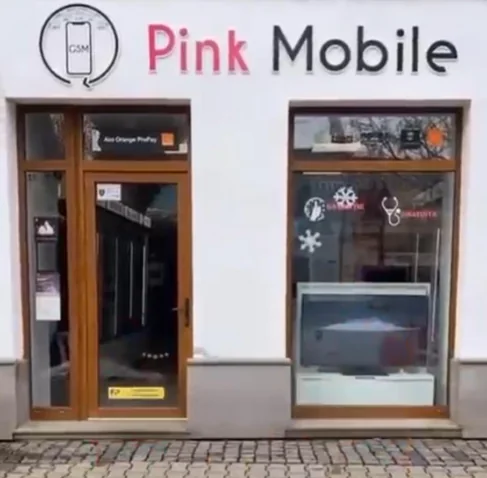 PinkMobileGSM storefront in Bistrița